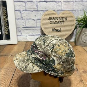 Game Guard Camo Military Style Cap Camouflage Hat With Pink Embroidery